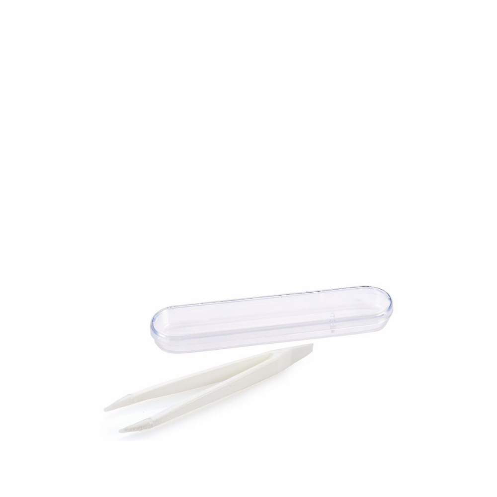 Pinça grande para lentes de contacto com estojo