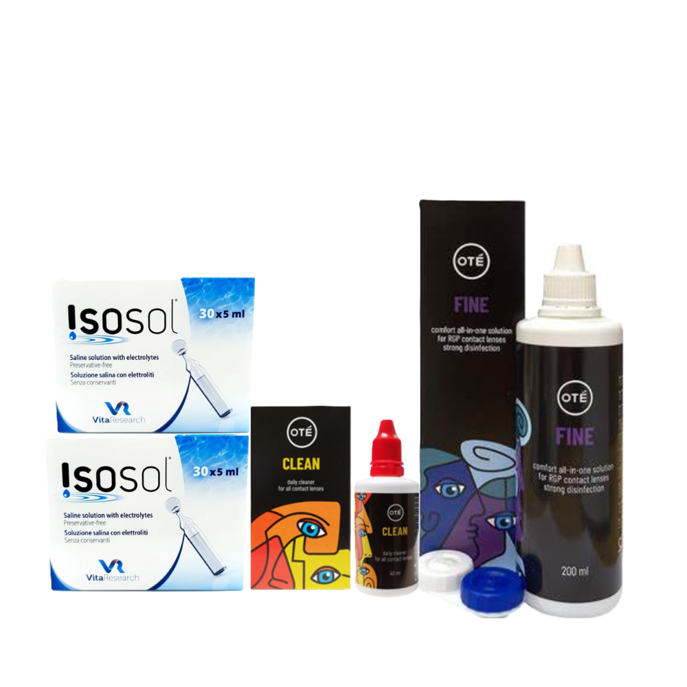 Pack 2 Isosol 30x5ml + Oté Clean 40ml + Oté Fine 200ml