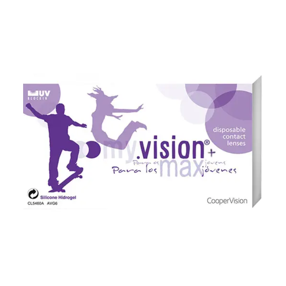 My Vision Max+ Caixa de 6 lentes